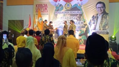 Photo of Ketum PP AMPG Ilham Permana Lantik Pengurus AMPG Aceh